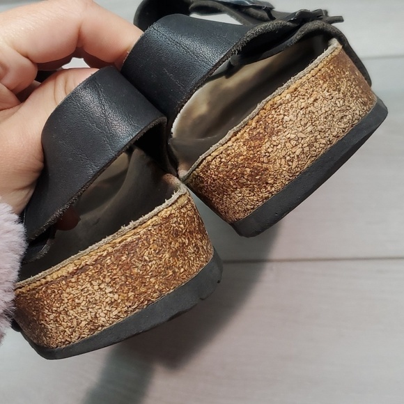 Birkenstock Mens Milano Ankle Leather Strap Sandals flats shoes sz 44/11